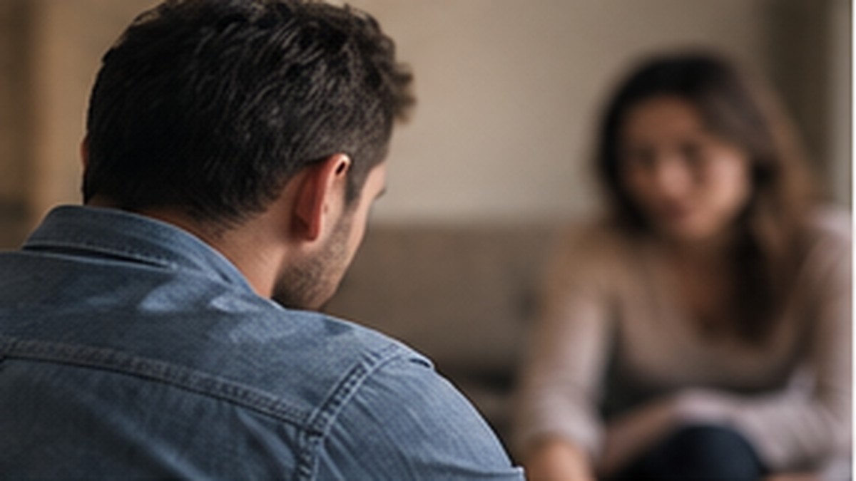 Man reflecting on intimacy and relationship stress — sexual performance anxiety and mental health