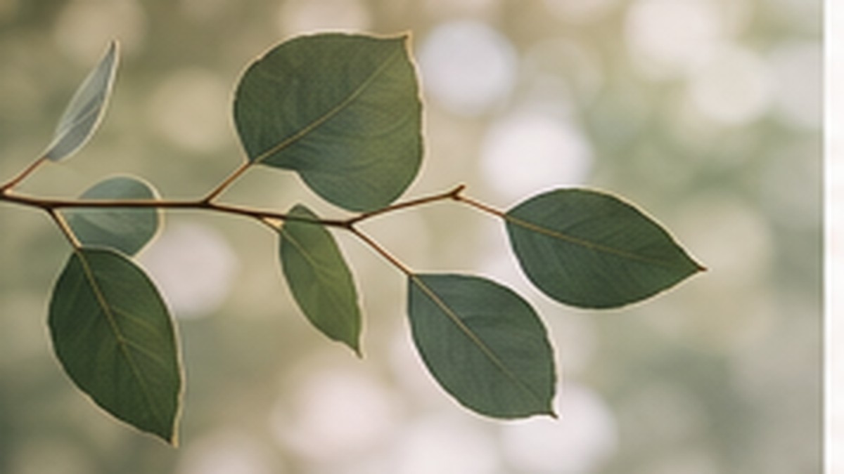 Soft green leaves in natural light — nervous system regulation and grounding